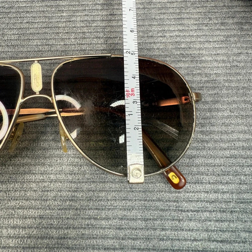 Carrera Gipsy 6/S Aviator‎ Sunglasses Gold Brown Gradient Lens Y2k 58-12-140